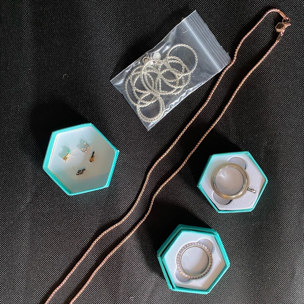 Origami owl necklace, chains, and locket